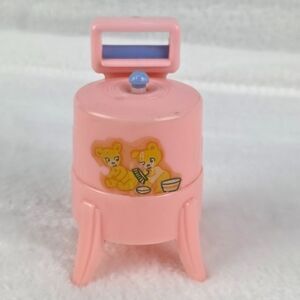 Vintage Renwal Dollhouse Furniture Pink Washing Machine No. 31 w/ Agitator & Lid